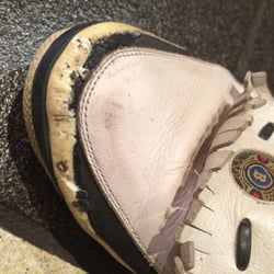 Lansdowne Shoe Renew - Looks like front end came apart in bits and then was forcibly glued down.