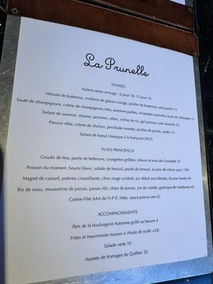 La Prunelle by null