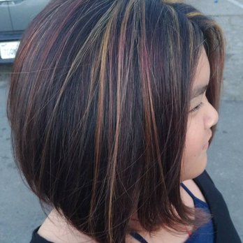 Random Long Strands Front Shorter Than Back Yelp