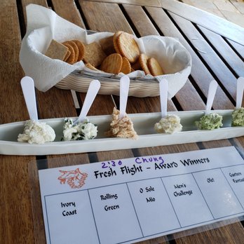 Surfing Goat Dairy - Cheese flight - Cheese Shops Near Me - Kula, Hawaii Surfing Goat Dairy - Cheese flight - Cheese Shops Near Me - Kula, Hawaii