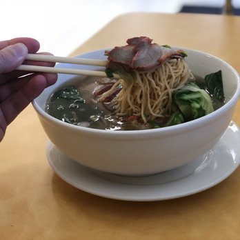 Pho Cafe - Back again! Egg Noodle Soup with Roast Pork. - Vietnamese Near Me - Baton Rouge, Louisiana Pho Cafe - Back again! Egg Noodle Soup with Roast Pork. - Vietnamese Near Me - Baton Rouge, Louisiana