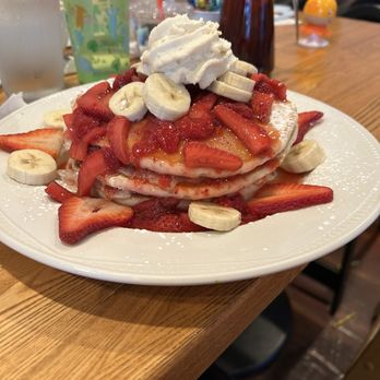 Le Palais Sucre - Pancakes - Strawberry & Banana (Short) - Creperies Near Me - Pleasanton, California Le Palais Sucre - Pancakes - Strawberry & Banana (Short) - Creperies Near Me - Pleasanton, California