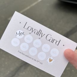 Loyalty card Loyalty card