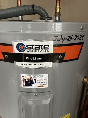 Security Plumbing Logo