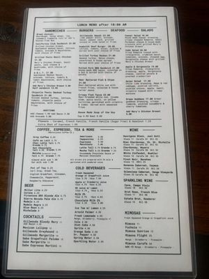 Menu photo 2 Gillwoods Cafe Saint Helena, CA Menu photo 2 Gillwoods Cafe Saint Helena, CA
