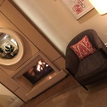 Polo Lounge - Fireplace in the lobby... - New American Near Me - Beverly Hills, California Polo Lounge - Fireplace in the lobby... - New American Near Me - Beverly Hills, California