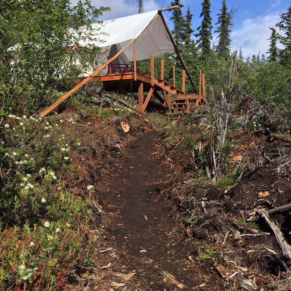 Alpenglow Luxury Camping - Bed & Breakfast Near Me - Glacier View, Alaska Alpenglow Luxury Camping - Bed & Breakfast Near Me - Glacier View, Alaska