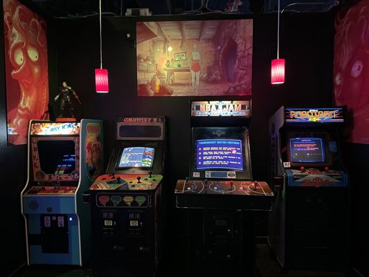Player 1 Video Game Bar by null
