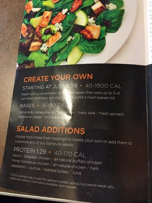 Menu photo 4 Saladworks Dover, DE Menu photo 4 Saladworks Dover, DE