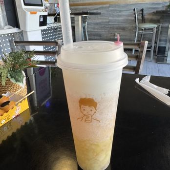 Yokee Milk Tea - Cheesy Peachy - Bubble Tea Near Me - Fremont, California Yokee Milk Tea - Cheesy Peachy - Bubble Tea Near Me - Fremont, California