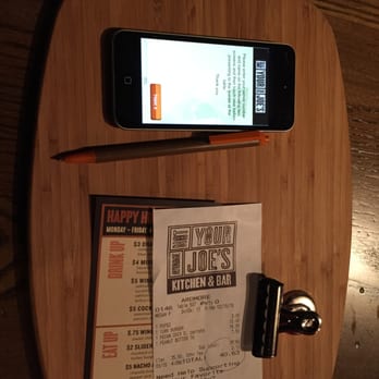 Not Your Average Joe's - Ardmore - Clipboard with check and iPod. I'd change this to a movie scene "action" board thingy. - New American Near Me - Ardmore, Pennsylvania Not Your Average Joe's - Ardmore - Clipboard with check and iPod. I'd change this to a movie scene "action" board thingy. - New American Near Me - Ardmore, Pennsylvania