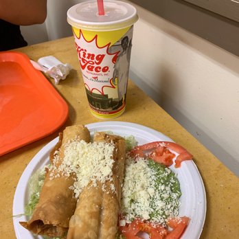 King Taco - chicken chimichangas - Mexican Near Me - Glendale, California