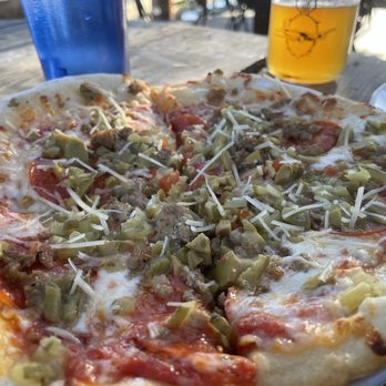 Bombing Range Brewing Company - Pickle pizza - Breweries Near Me - Richland, Washington