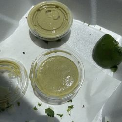 Tacos el Rey - We like the green salsa