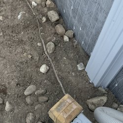 Tucci Brothers Nutley Pool & Spa - Exposed wiring that was left