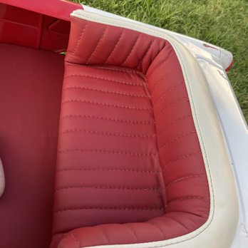 Chino Auto Upholstery - Seat with stitching - Auto Detailing Near Me - Chino, California Chino Auto Upholstery - Seat with stitching - Auto Detailing Near Me - Chino, California