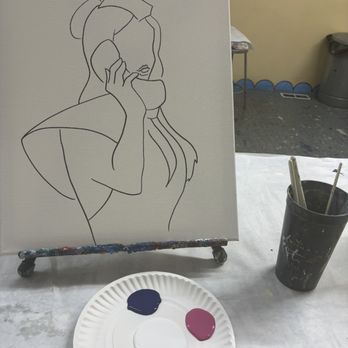 Painting with a Twist - Pre-sketched canvas and paint - Art Classes Near Me - Philadelphia, Pennsylvania Painting with a Twist - Pre-sketched canvas and paint - Art Classes Near Me - Philadelphia, Pennsylvania