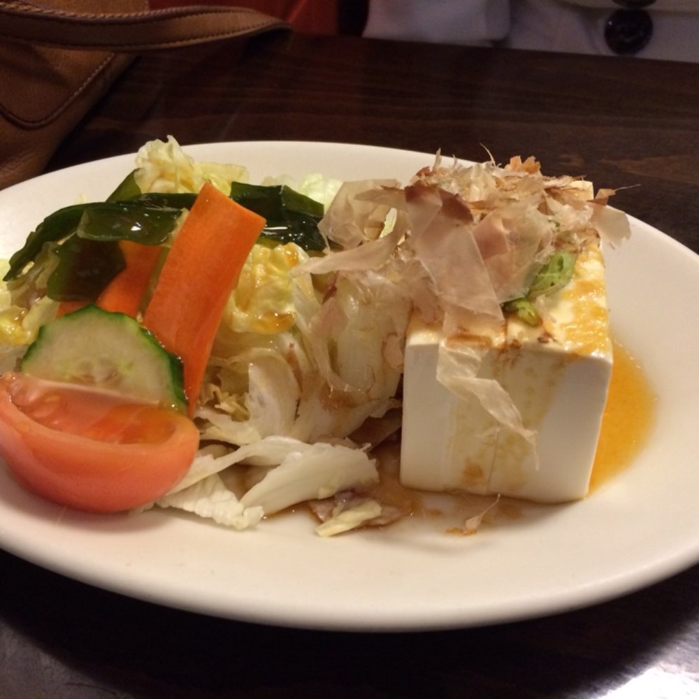 Cafe Mami - Tofu with vinegar dressing - disappointed with this one - Japanese Curry Near Me - Cambridge, Massachusetts Cafe Mami - Tofu with vinegar dressing - disappointed with this one - Japanese Curry Near Me - Cambridge, Massachusetts