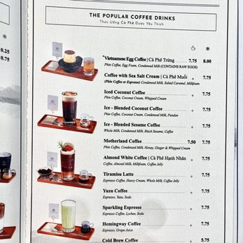 Trung Nguyen Legend - menu - Coffee & Tea Near Me - Houston, Texas Trung Nguyen Legend - menu - Coffee & Tea Near Me - Houston, Texas