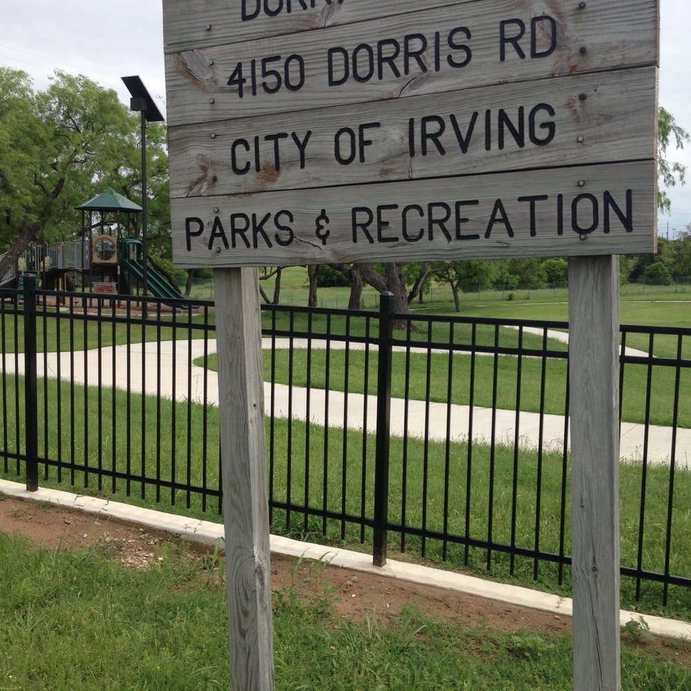 Dorris Park - Doris park sign from street - Parks Near Me - Irving, Texas Dorris Park - Doris park sign from street - Parks Near Me - Irving, Texas