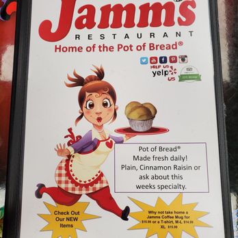 Jamms Restaurant - a sign for jamms - Breakfast & Brunch Near Me - Las Vegas, Nevada