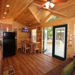 Lake Placid Whiteface Mtn KOA - Stay in style in a Deluxe Cabin.