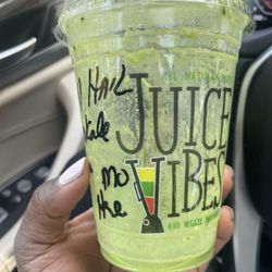 JuiceVibes - The All Hail to Kale Smoothie was so delicious I forgot to snap a pic before I finished it!