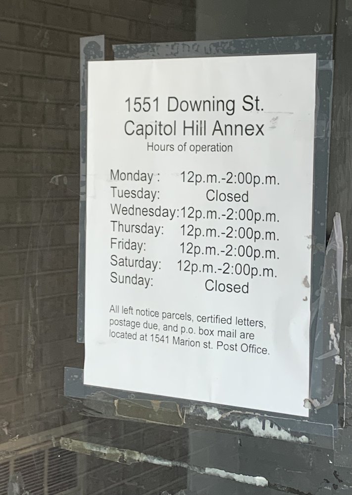 US POST OFFICE Updated September 2024 23 Reviews 1551 N Downing St, Denver, Colorado