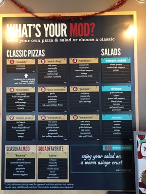 Menu photo 3 MOD Pizza Raleigh, NC