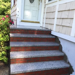 Campbell & Sons Masonry - Granite steps in Lynnfield MA