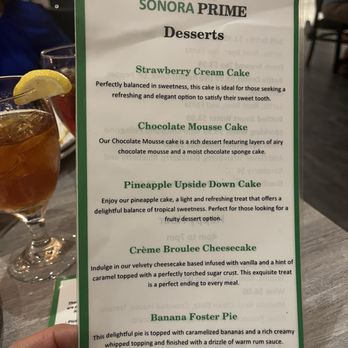 Sonora Prime - Desserts - Desserts Near Me - Shreveport, Louisiana Sonora Prime - Desserts - Desserts Near Me - Shreveport, Louisiana