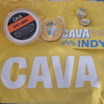 CAVA - Opening day goodie bag! - Mediterranean Near Me - Indianapolis, Indiana