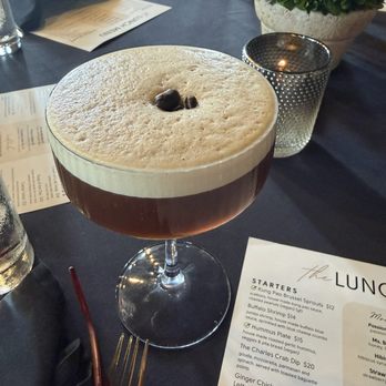 The Charles Restaurant & Bar - Espresso martini - New American Near Me - La Plata, Maryland