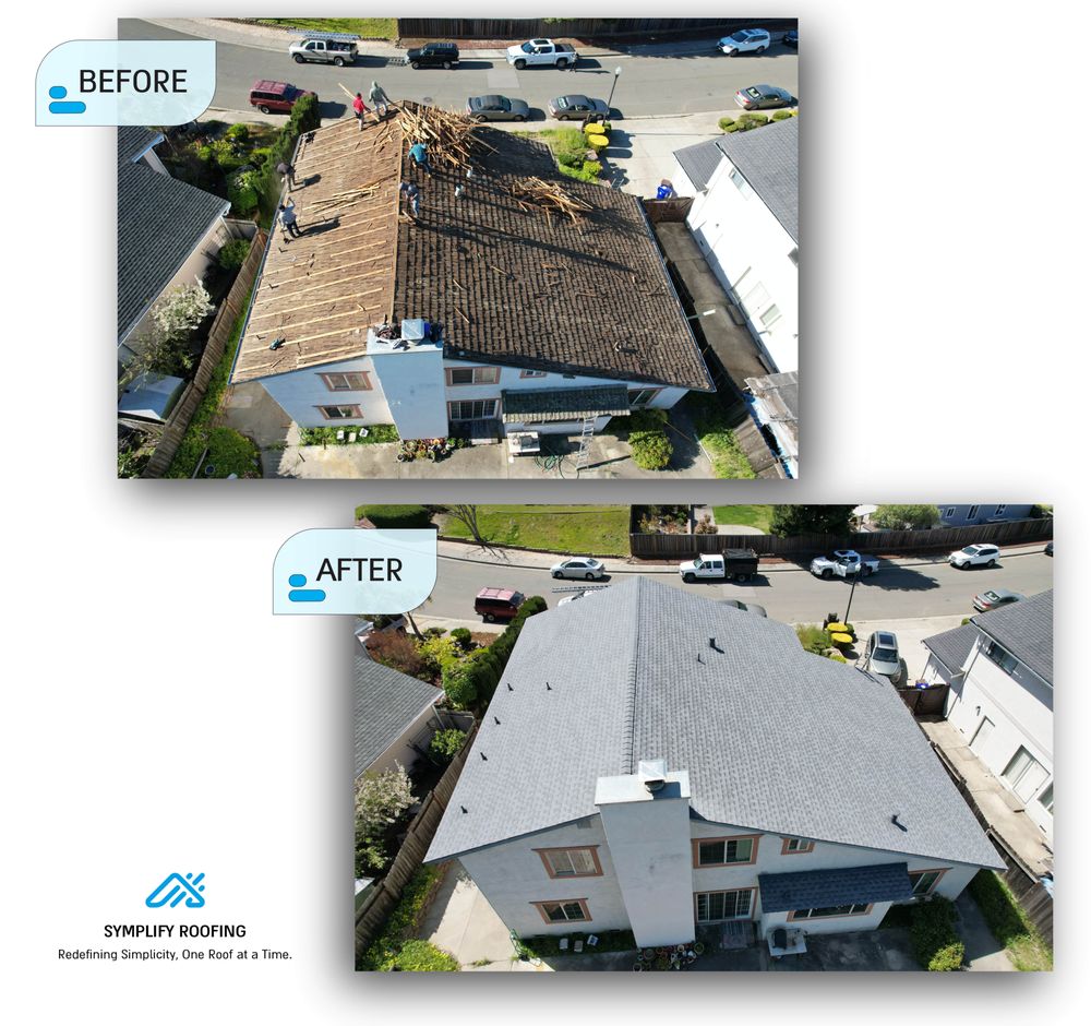 Slide of Symplify Roofing