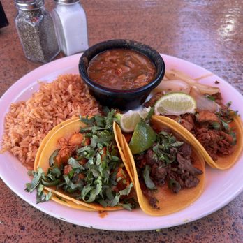 Casa Rio - Commerce Street Tacos trio - Mexican Near Me - San Antonio, Texas