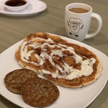 The Original Egg - Add a couple sausage patties and a hot cup of coffee with a variety of creamers to choose from and you'll be wanting more! - American Near Me - Mcalester, Oklahoma The Original Egg - Add a couple sausage patties and a hot cup of coffee with a variety of creamers to choose from and you'll be wanting more! - American Near Me - Mcalester, Oklahoma