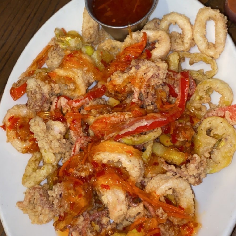 Malone's Hamburg - Sweet-N-Spicy Calamari - American Near Me - Lexington, Kentucky Malone's Hamburg - Sweet-N-Spicy Calamari - American Near Me - Lexington, Kentucky