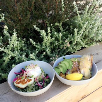 Blueys Kitchen - L: rad bowl R: wharley bowl - Cafes Near Me - Santa Monica, California