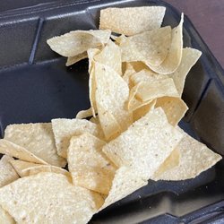 Taco Mayo - That's not very many chips for the amount of salsa and queso you get, Beuno does better lol