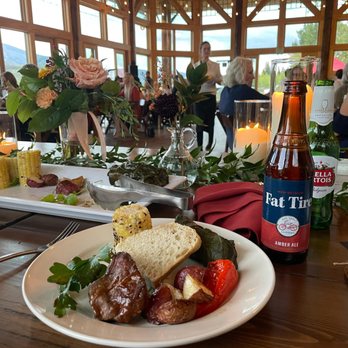 Harwigs - a plate of food and a bottle of beer - French Near Me - Steamboat Springs, Colorado Harwigs - a plate of food and a bottle of beer - French Near Me - Steamboat Springs, Colorado