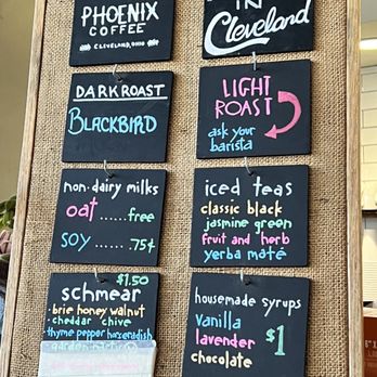 Phoenix Coffee - Coffee offerings - Coffee & Tea Near Me - Cleveland, Ohio Phoenix Coffee - Coffee offerings - Coffee & Tea Near Me - Cleveland, Ohio