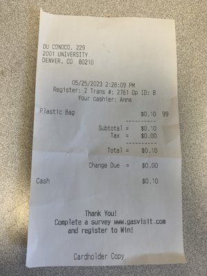 Du Conoco Food Store