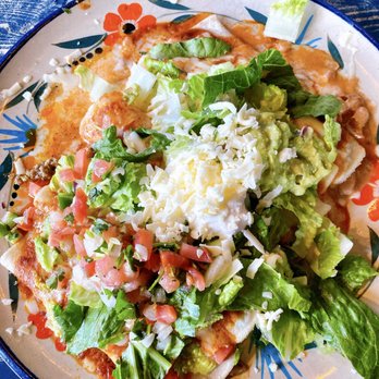 Azul Mexicano - five-piece enchilada entree - Mexican Near Me - Charleston, South Carolina Azul Mexicano - five-piece enchilada entree - Mexican Near Me - Charleston, South Carolina