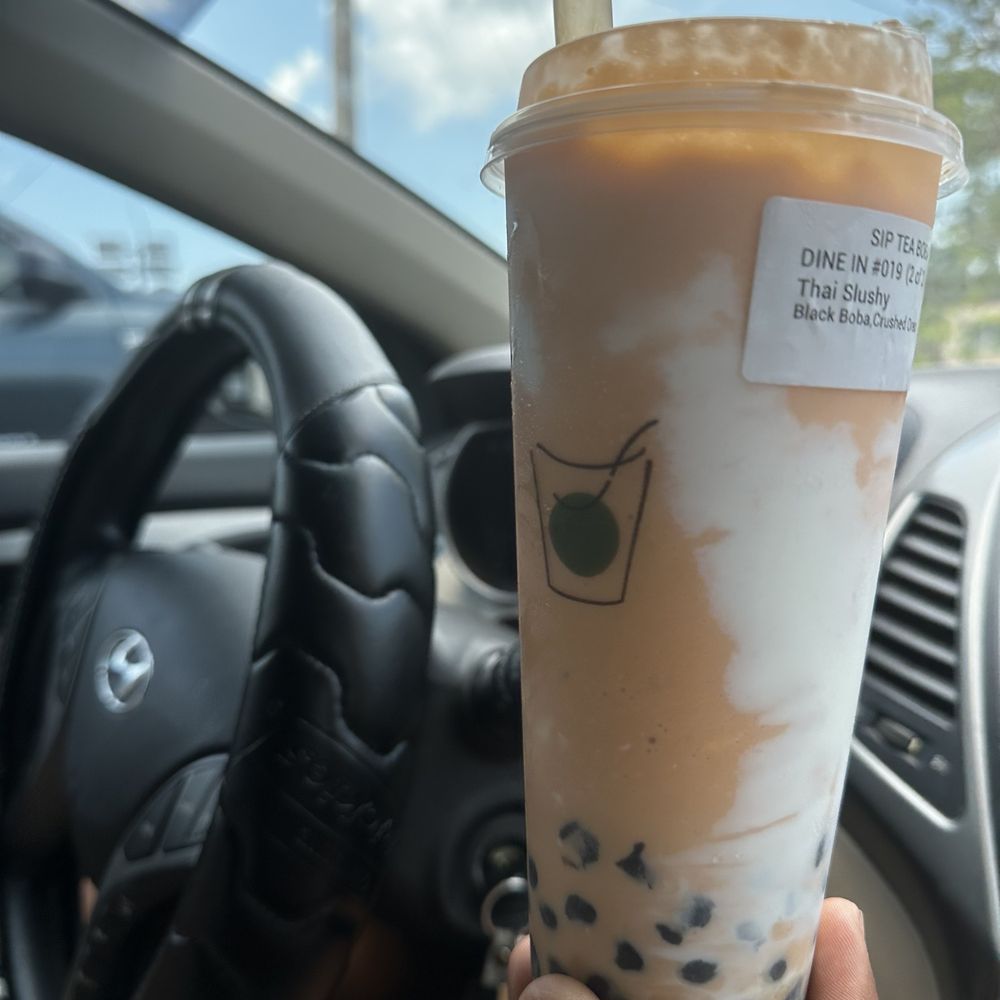 Sip Tea Boba - Thai slush with extra boba - Bubble Tea Near Me - Pinellas Park, Florida Sip Tea Boba - Thai slush with extra boba - Bubble Tea Near Me - Pinellas Park, Florida