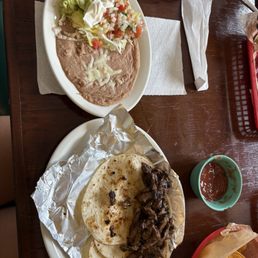 Tacos al carbón Tacos al carbón