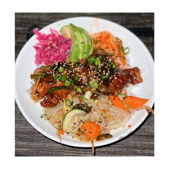 O-Ku - Crispy Pork Belly Bowl - Sushi Bars Near Me - Nashville, Tennessee