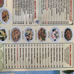 Ginger Garden - Menu as of Oct. 6, 2023