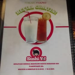 Sushi Yo - Refill gratis