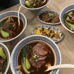 Beef noodle soups