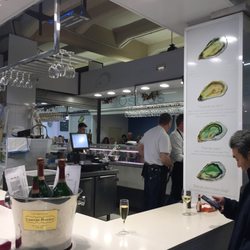 Ostras - Fresh oyster bar, but you can also order small plates of other fresh seafood!